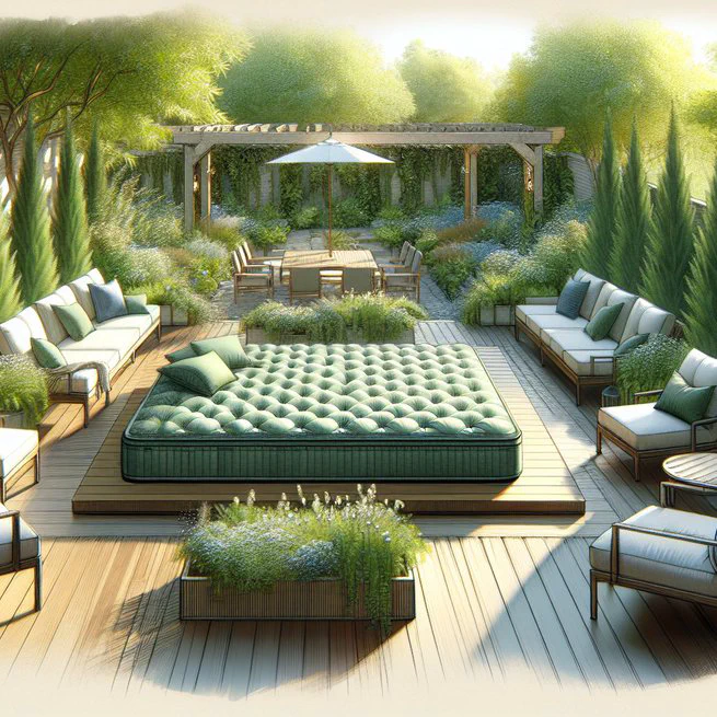 Guide to Upholstering a California King Mattress for Outdoor Use