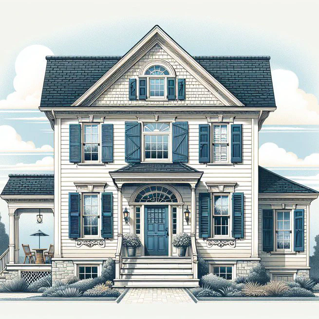 Colonial Shutters Design Ideas