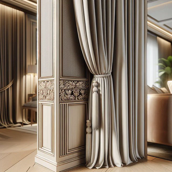 Decorative Ideas for Hiding Post Seams