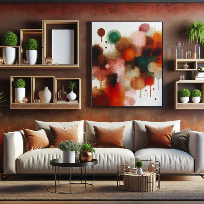 Creative Ideas for Decorating the Wall Behind Your Sofa