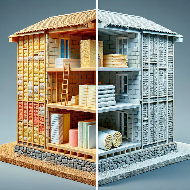 Rigid vs. Batt Insulation- Understanding the Differences and Choosing the Right Type for Your Home