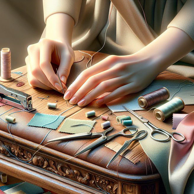 Upholstery Repair Tips for Those with Small Hands